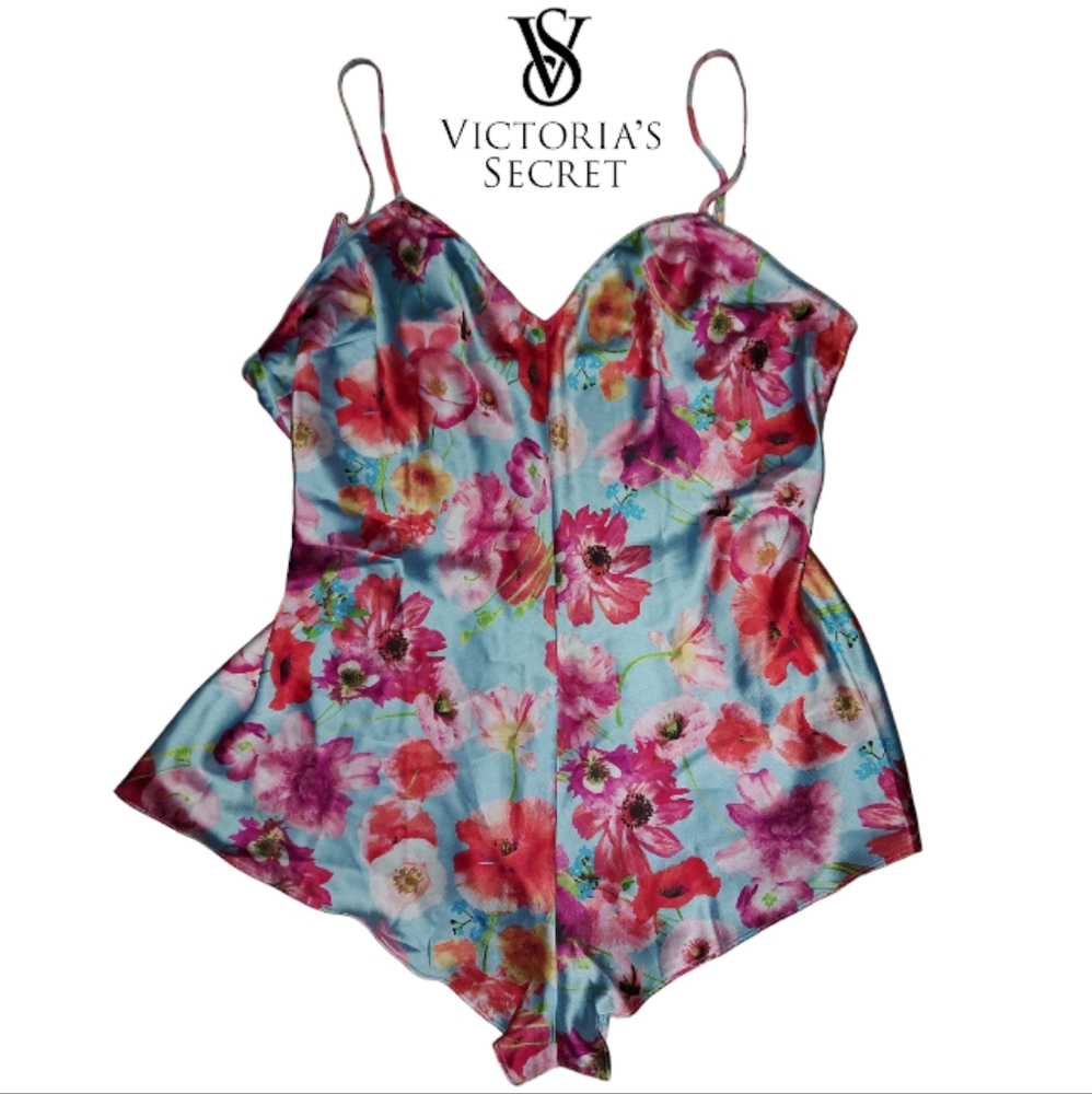 Victorias Secret Floral Silky Lingere